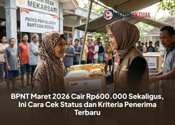 BPNT Maret 2026 Cair Rp600.000 Sekaligus, Ini Cara Cek Status dan Kriteria Penerima Terbaru
