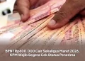 BPNT Rp600.000 Cair Sekaligus Maret 2026, KPM Wajib Segera Cek Status Penerima