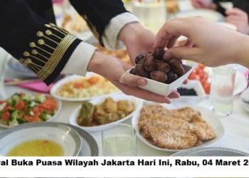 Jadwal Buka Puasa dan Adzan Magrib Hari Ini Jakarta, Rabu, 04 Maret 2026