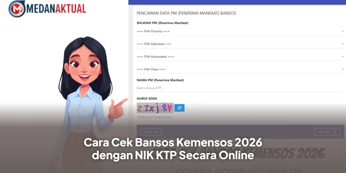 Cara Cek Bansos Kemensos 2026 dengan NIK KTP Secara Online