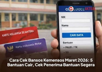 Cara Cek Bansos Kemensos Maret 2026: 5 Bantuan Cair, Cek Penerima Bantuan Segera