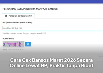 Cara Cek Bansos Maret 2026 Secara Online Lewat HP, Praktis Tanpa Ribet
