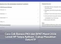 Cara Cek Bansos PKH dan BPNT Maret 2026 Lewat HP Tanpa Aplikasi, Cukup Masukkan Data KTP