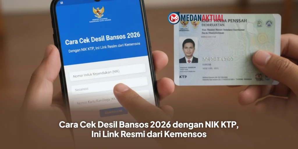 Cara Cek Desil Bansos 2026 dengan NIK KTP, Ini Link Resmi dari Kemensos