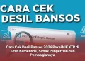 Cara Cek Desil Bansos 2026 Pakai NIK KTP di Situs Kemensos, Simak Pengertian dan Pembagiannya