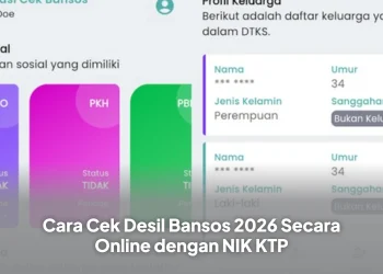 Cara Cek Desil Bansos 2026 Secara Online dengan NIK KTP
