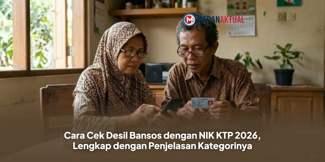 Cara Cek Desil Bansos dengan NIK KTP 2026, Lengkap dengan Penjelasan Kategorinya