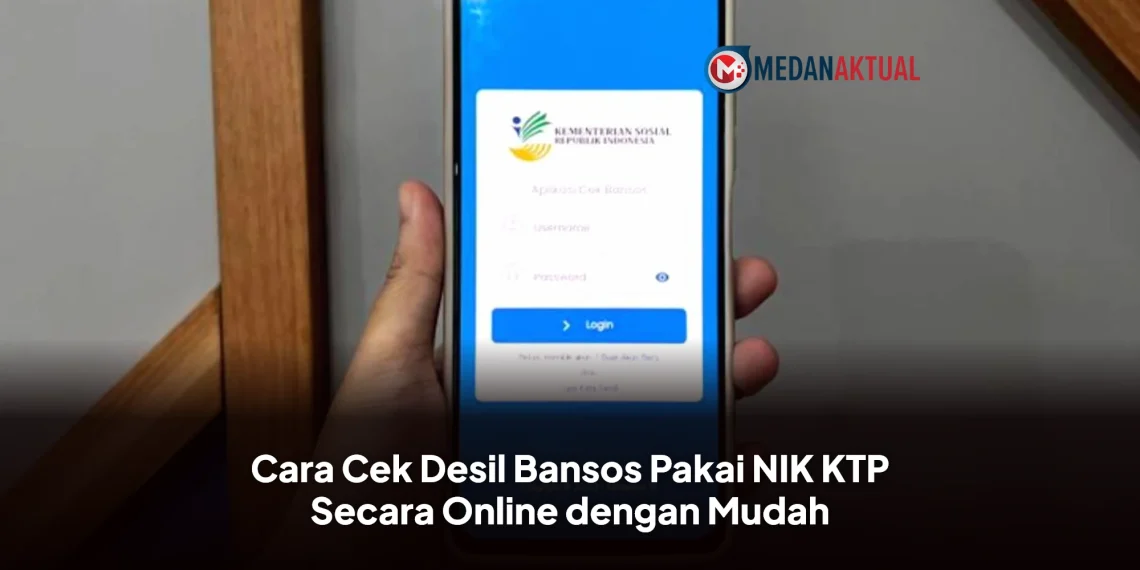 Cara Cek Desil Bansos Pakai NIK KTP Secara Online dengan Mudah