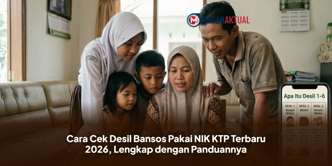 Cara Cek Desil Bansos Pakai NIK KTP Terbaru 2026, Lengkap dengan Panduannya