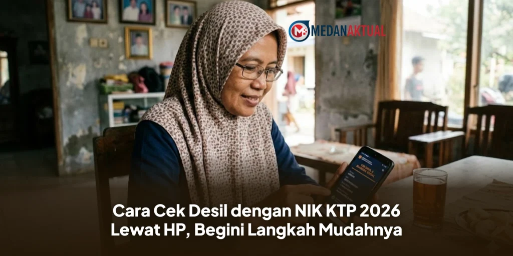 Cara Cek Desil dengan NIK KTP 2026 Lewat HP, Begini Langkah Mudahnya