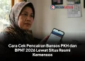 Cara Cek Pencairan Bansos PKH dan BPNT 2026 Lewat Situs Resmi Kemensos