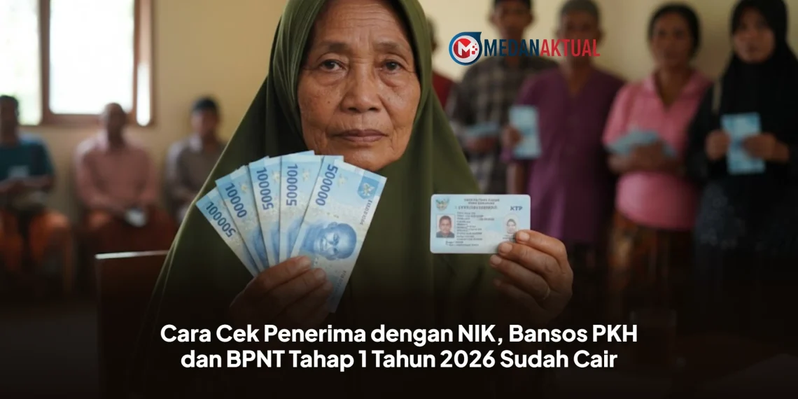 Cara Cek Penerima dengan NIK, Bansos PKH dan BPNT Tahap 1 Tahun 2026 Sudah Cair