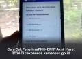 Cara Cek Penerima PKH-BPNT Akhir Maret 2026 Di cekbansos.kemensos.go.id