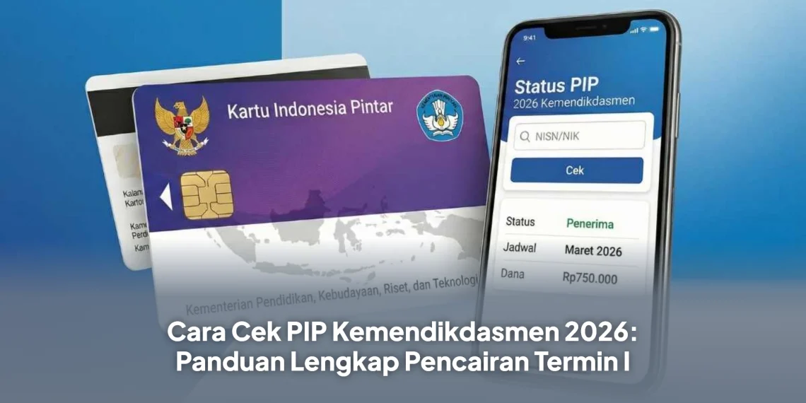 Cara Cek PIP Kemendikdasmen 2026: Panduan Lengkap Pencairan Termin I
