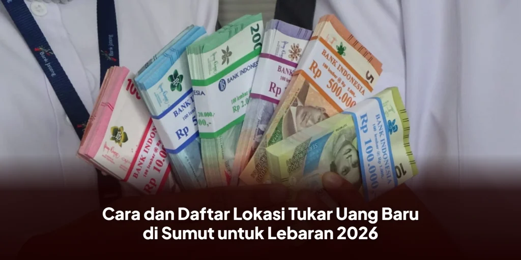 Cara dan Daftar Lokasi Tukar Uang Baru di Sumut untuk Lebaran 2026