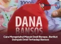 Cara Mengetahui Masuk Desil Berapa, Berikut Dampak Desil Terhadap Bansos