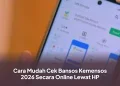 Cara Mudah Cek Bansos Kemensos 2026 Secara Online Lewat HP