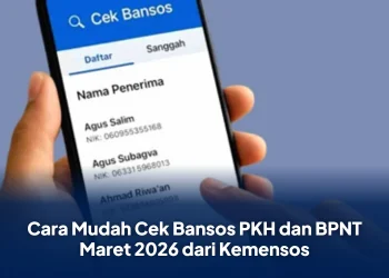 Cara Mudah Cek Bansos PKH dan BPNT Maret 2026 dari Kemensos