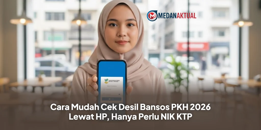 Cara Mudah Cek Desil Bansos PKH 2026 Lewat HP, Hanya Perlu NIK KTP