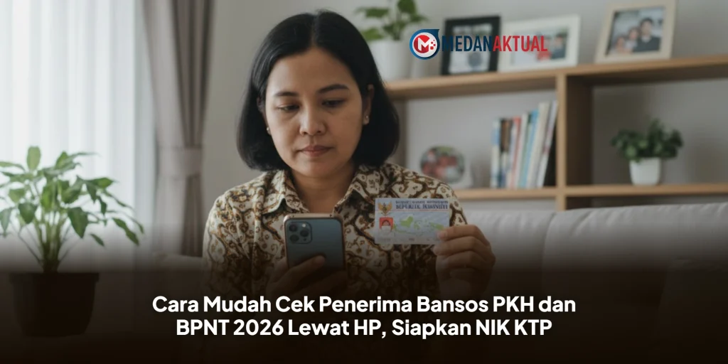 Cara Mudah Cek Penerima Bansos PKH dan BPNT 2026 Lewat HP, Siapkan NIK KTP