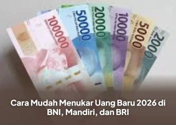 Cara Mudah Menukar Uang Baru 2026 di BNI, Mandiri, dan BRI