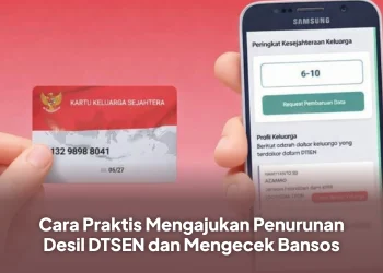 Cara Praktis Mengajukan Penurunan Desil DTSEN dan Mengecek Bansos