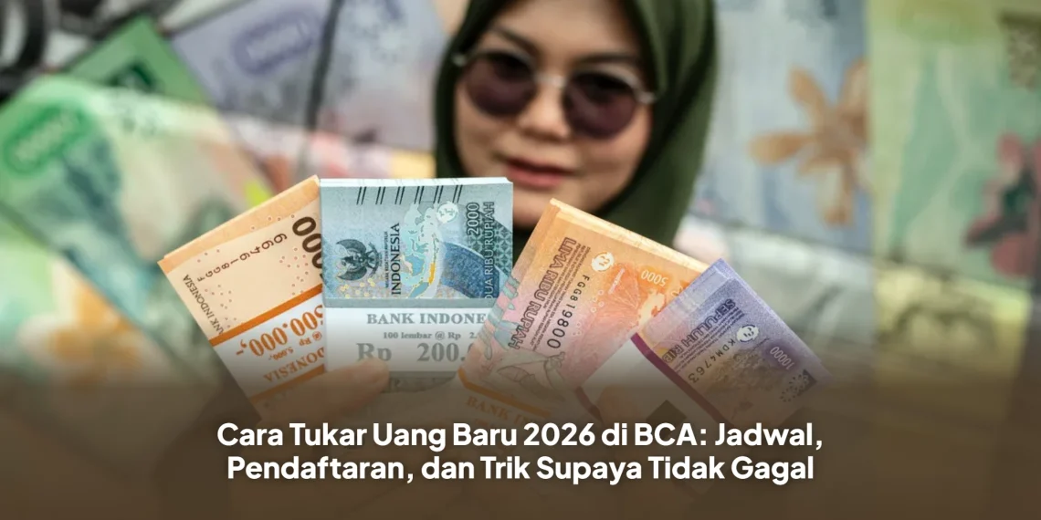 Cara Tukar Uang Baru 2026 di BCA: Jadwal, Pendaftaran, dan Trik Supaya Tidak Gagal