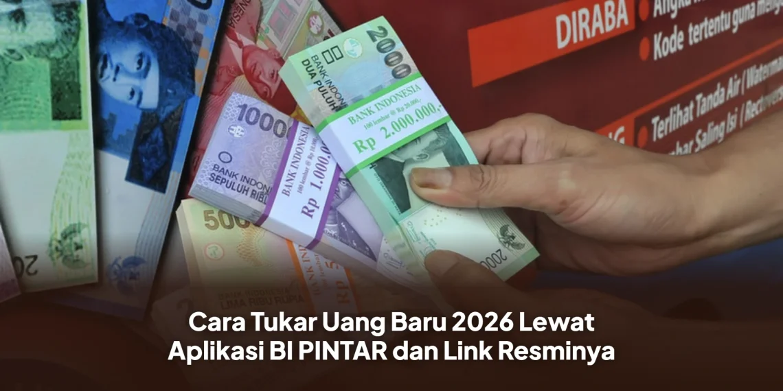 Cara Tukar Uang Baru 2026 Lewat Aplikasi BI PINTAR dan Link Resminya