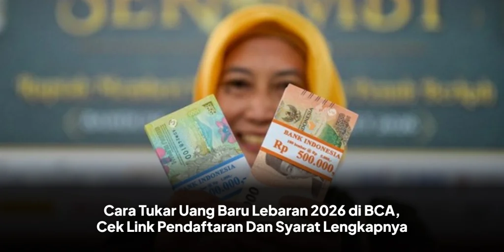 Cara Tukar Uang Baru Lebaran 2026 di BCA, Cek Link Pendaftaran Dan Syarat Lengkapnya