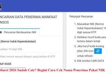 Bansos Maret 2026 Sudah Cair? Begini Cara Cek Nama Penerima Pakai NIK KTP