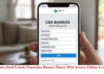 Cek Status Desil Untuk Penerima Bansos Maret 2026 Secara Online Lewat HP