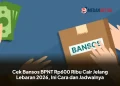 Cek Bansos BPNT Rp600 Ribu Cair Jelang Lebaran 2026, Ini Cara dan Jadwalnya