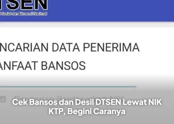 Cek Bansos dan Desil DTSEN Lewat NIK KTP, Begini Caranya