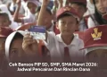 Cek Bansos PIP SD, SMP, SMA Maret 2026: Jadwal Pencairan Dan Rincian Dana