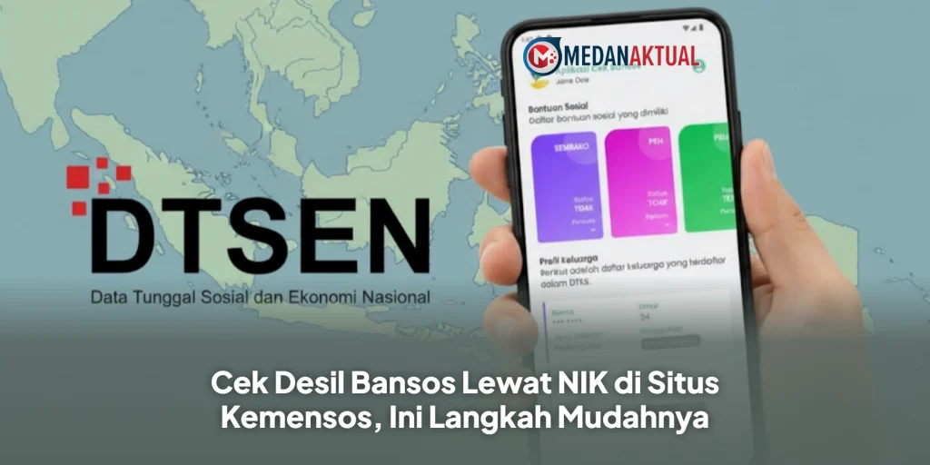 Cek Desil Bansos Lewat NIK di Situs Kemensos, Ini Langkah Mudahnya