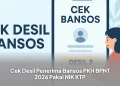 Cek Desil Penerima Bansos PKH BPNT 2026 Pakai NIK KTP