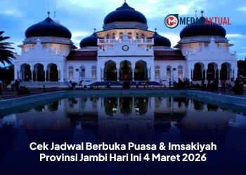 Cek Jadwal Berbuka Puasa & Imsakiyah Provinsi Jambi Hari Ini 4 Maret 2026