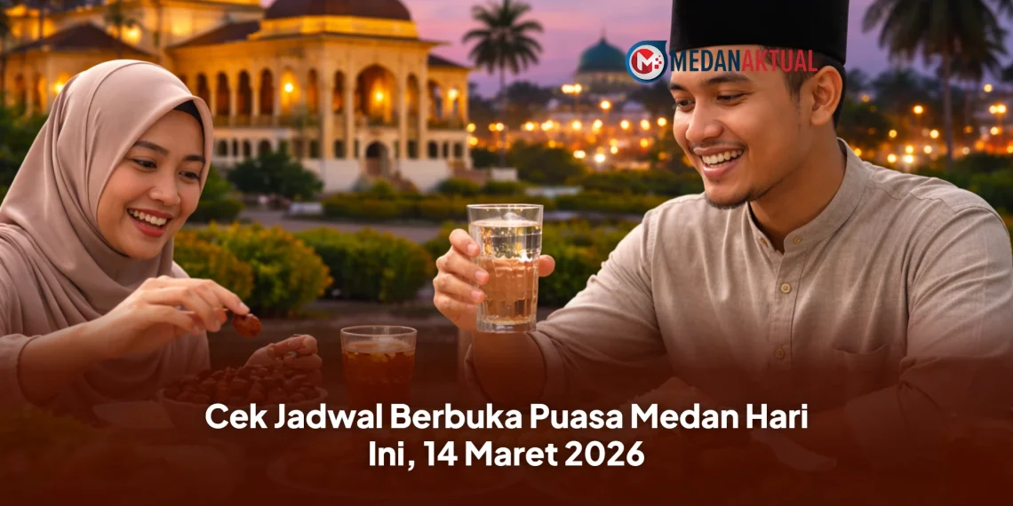 Cek Jadwal Berbuka Puasa Medan Hari Ini, 14 Maret 2026