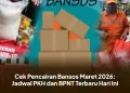 Cek Pencairan Bansos Maret 2026: Jadwal PKH dan BPNT Terbaru Hari Ini