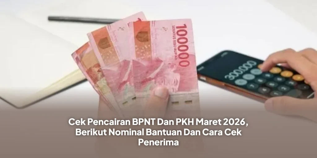 Cek Pencairan BPNT Dan PKH Maret 2026, Berikut Nominal Bantuan Dan Cara Cek Penerima