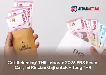Cek Rekening! THR Lebaran 2026 PNS Resmi Cair, Ini Rincian Gaji untuk Hitung THR