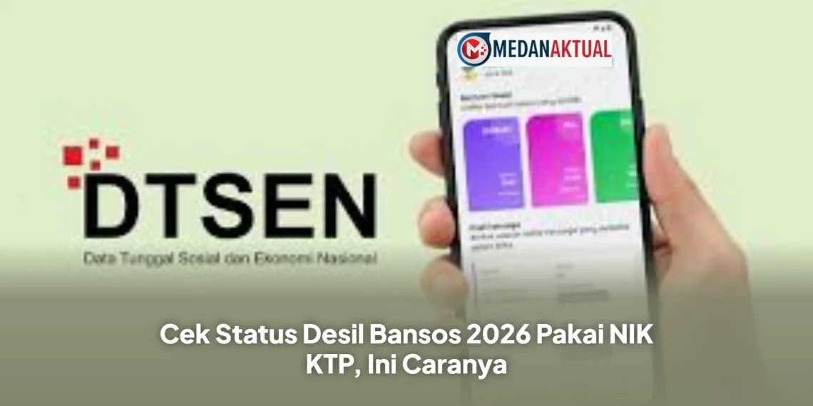 Cek Status Desil Bansos 2026 Pakai NIK KTP, Ini Caranya