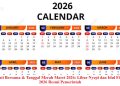 Cuti Bersama & Tanggal Merah Maret 2026: Libur Nyepi dan Idul Fitri 2026 Resmi Pemerintah