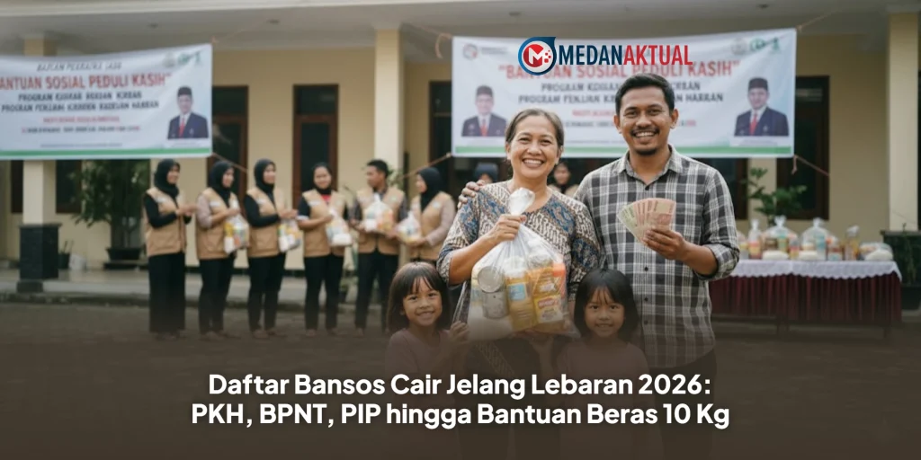 Daftar Bansos Cair Jelang Lebaran 2026: PKH, BPNT, PIP hingga Bantuan Beras 10 Kg