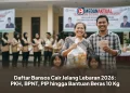 Daftar Bansos Cair Jelang Lebaran 2026: PKH, BPNT, PIP hingga Bantuan Beras 10 Kg