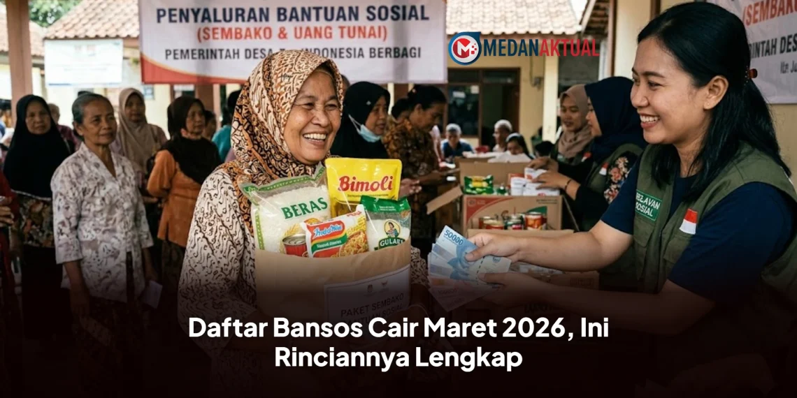 Daftar Bansos Cair Maret 2026, Ini Rinciannya Lengkap