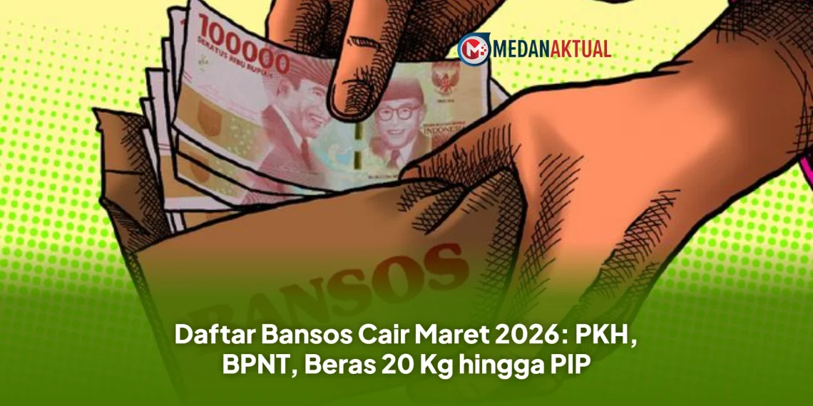 Daftar Bansos Cair Maret 2026: PKH, BPNT, Beras 20 Kg hingga PIP