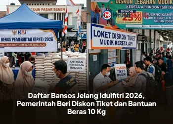 Daftar Bansos Jelang Idulfitri 2026, Pemerintah Beri Diskon Tiket dan Bantuan Beras 10 Kg