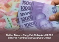 Daftar Bansos Yang Cair Bulan April 2026 Beserta Nominal Dan Cara Cek Online