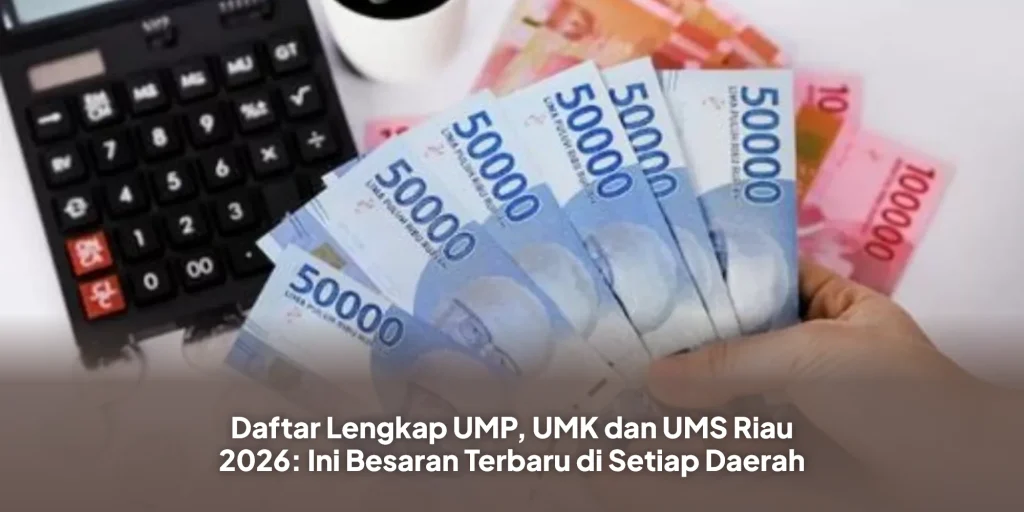 Daftar Lengkap UMP, UMK dan UMS Riau 2026: Ini Besaran Terbaru di Setiap Daerah